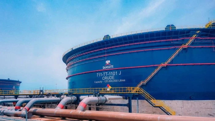 Dangote refinery drives 767% surge in Nigeria’s fuel exports to Europe