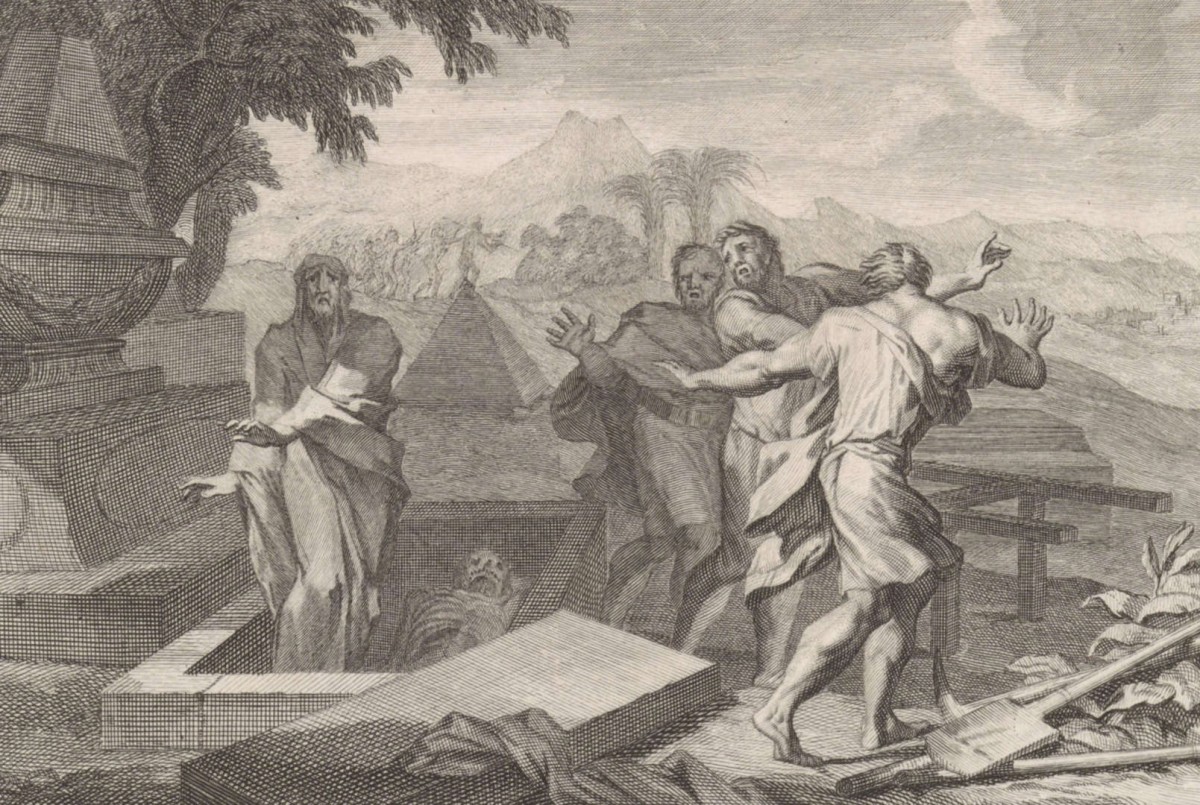 The Man who touched Elisha's bones