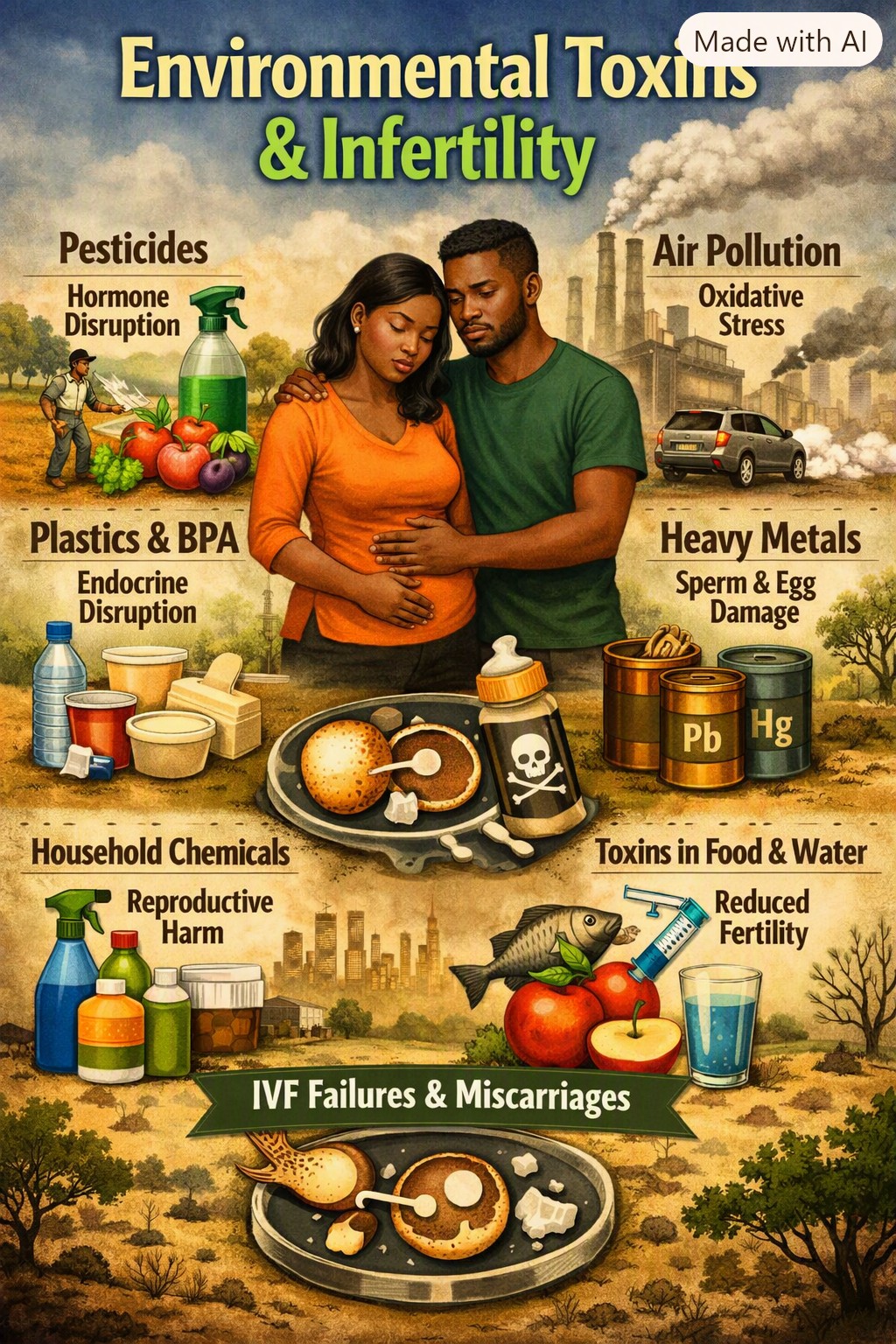 Environmental toxins linked to infertility, IVF failures — fertility expert