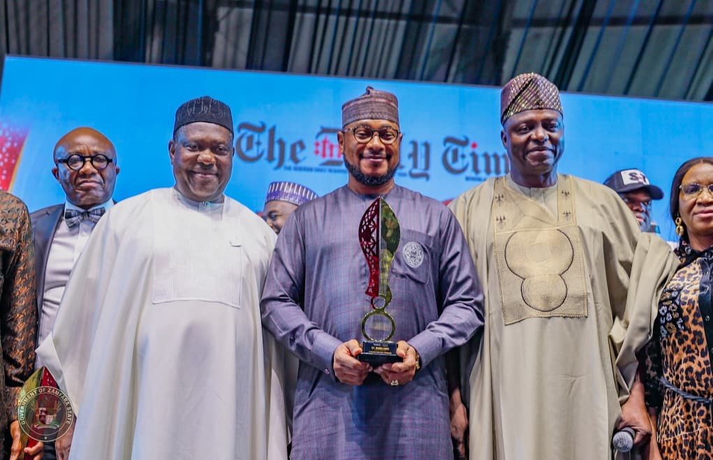 Gov. Lawal receives Outstanding Governor Award at Daily Times Centennial Anniversary