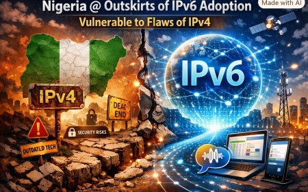 Nigeria at the periphery of IPv6 adoption, still vulnerable to Flaws of IPv4