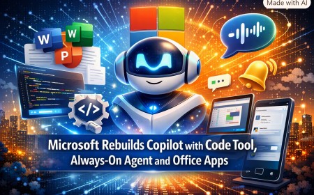Microsoft Rebuilds Copilot with Code Tool, Always-On Agent and Office Apps