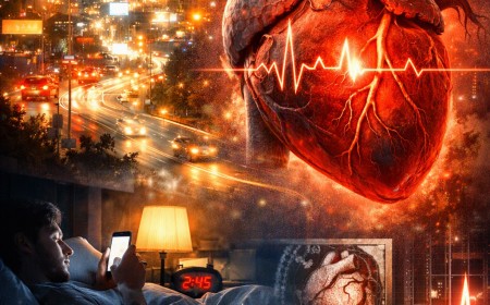 Too Much Light at Night: A Hidden Risk to Heart Health