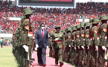Zambia's Hichilema sworn in for a second term, Mundubile in jail