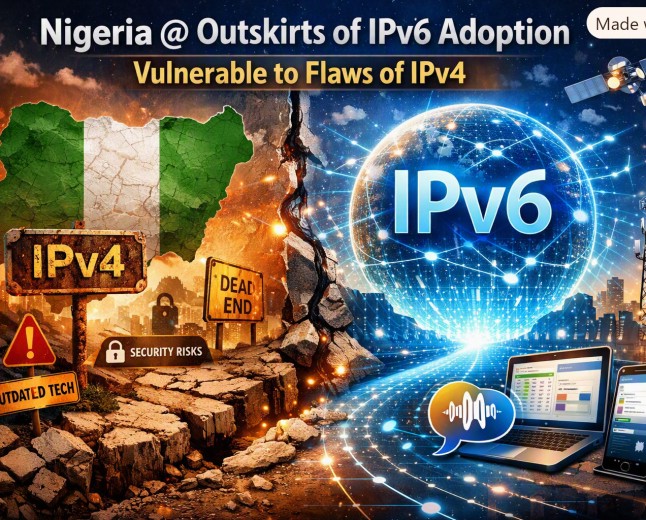 Nigeria at the periphery of IPv6 adoption, still vulnerable to Flaws of IPv4