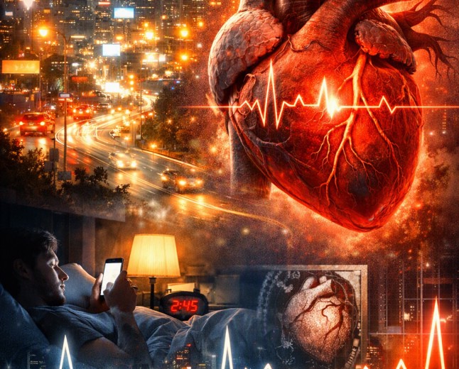 Too Much Light at Night: A Hidden Risk to Heart Health