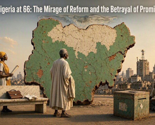 Nigeria at 66: The mirage of reform and the betrayal of promise